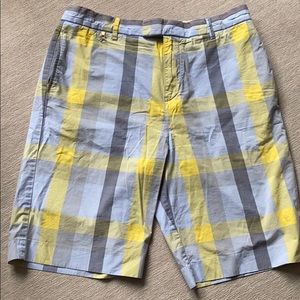 Modern Amusement Plaid Short Size 34
